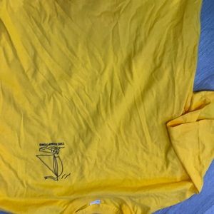 Yellow hamptons shirt
